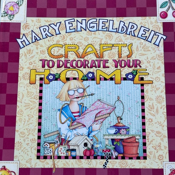 Mary Engelbreit Set of 2 Arts and Craft Books - Picture 3 of 10
